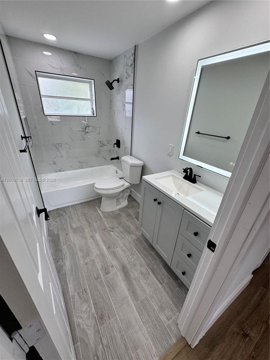 Hallway Bathroom