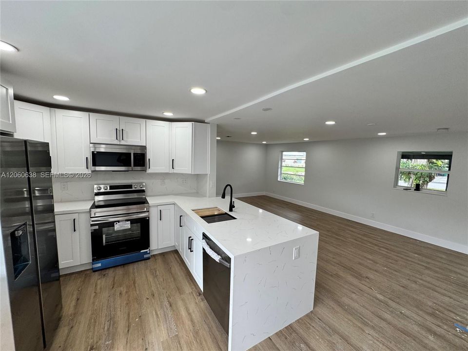 Open Kitchen/Living area