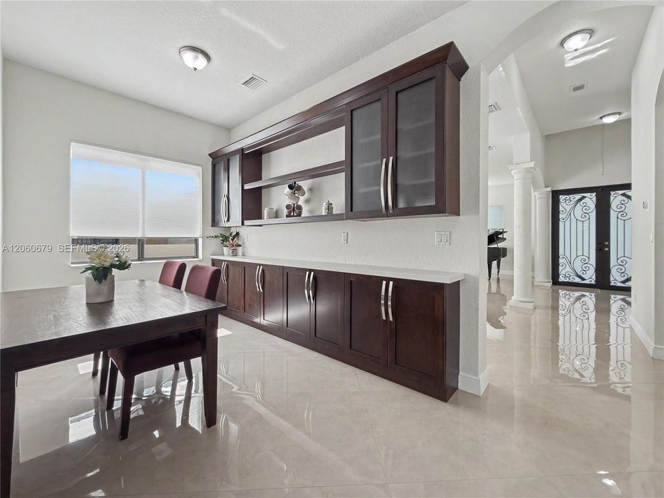 Butler Pantry/Coffee/beverage station