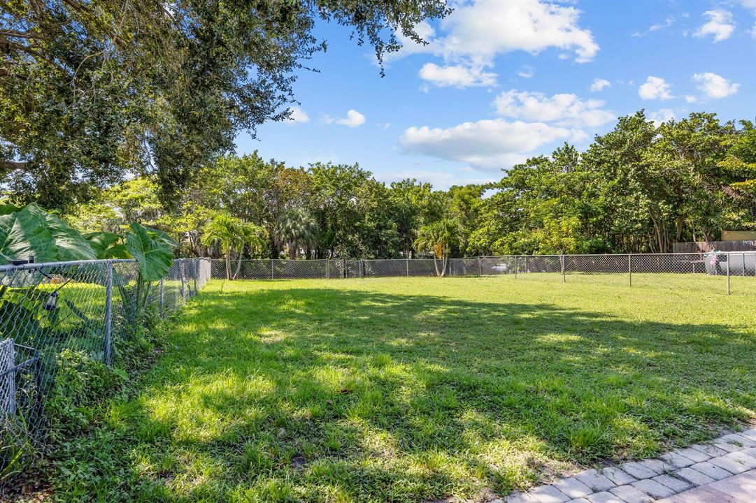 Large Fenced in Backyard
