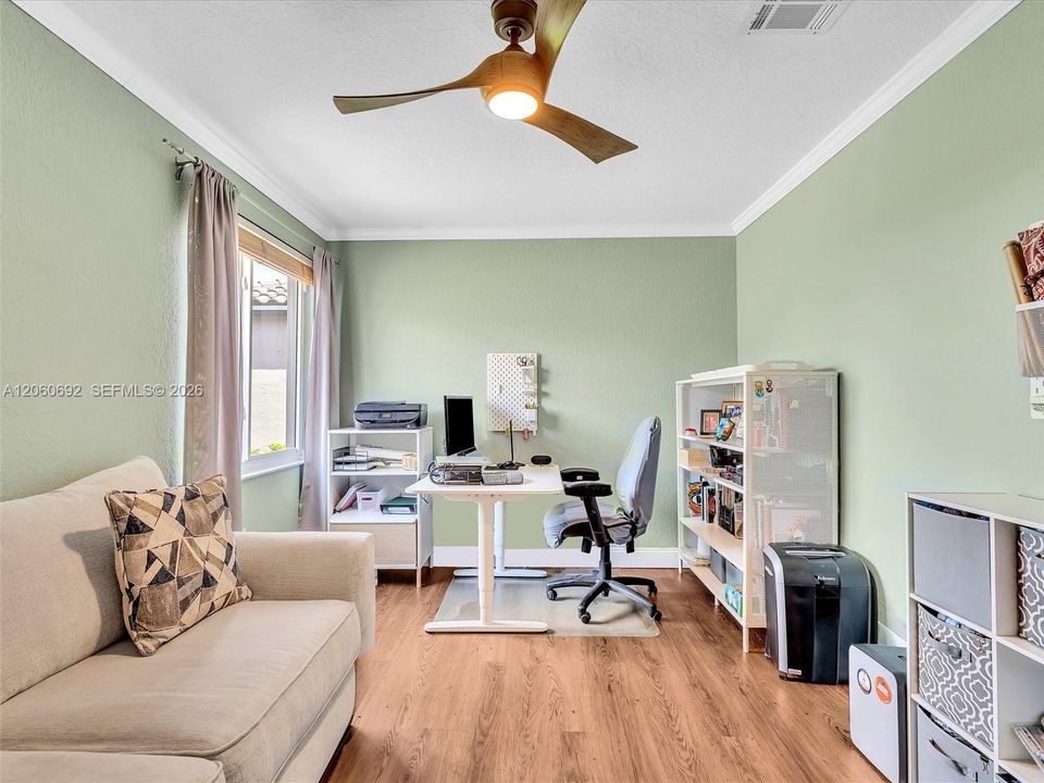 Bedroom 4 (also used as an office)