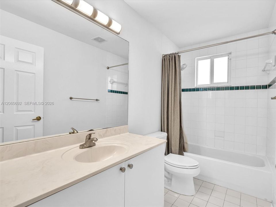 Upstairs bathroom