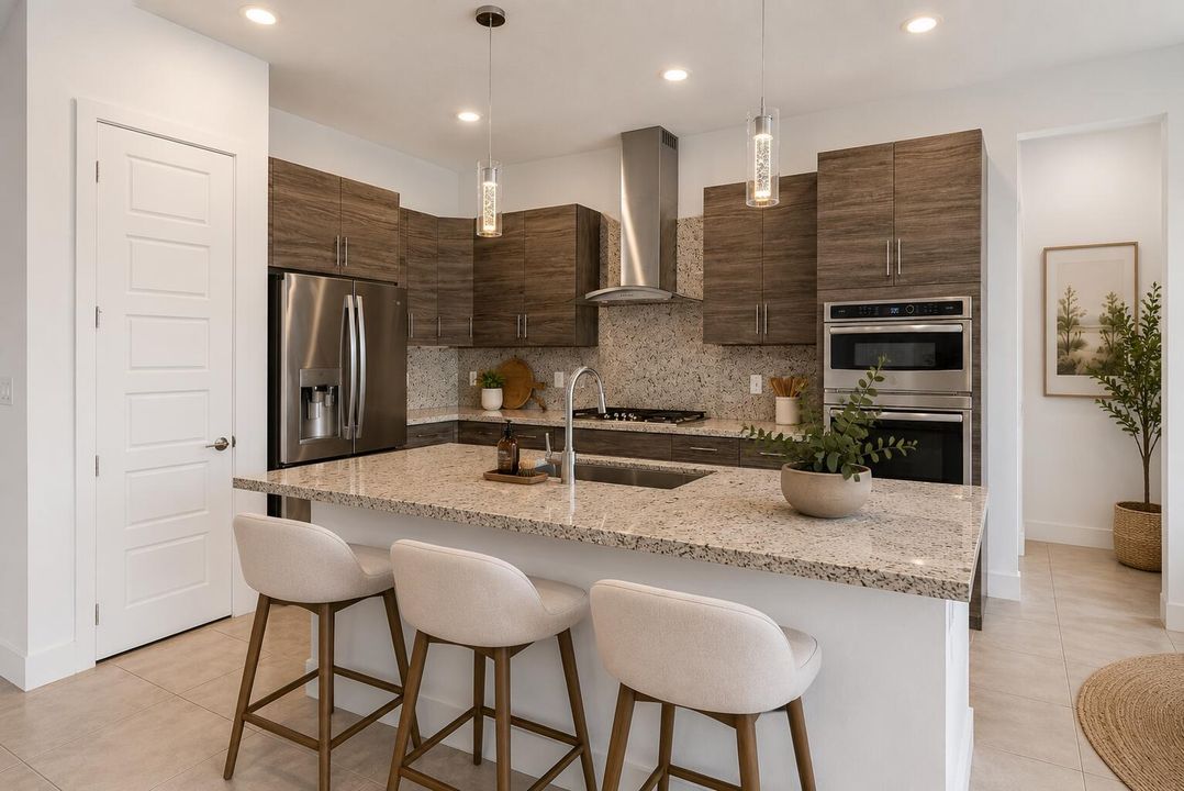 kitchen .