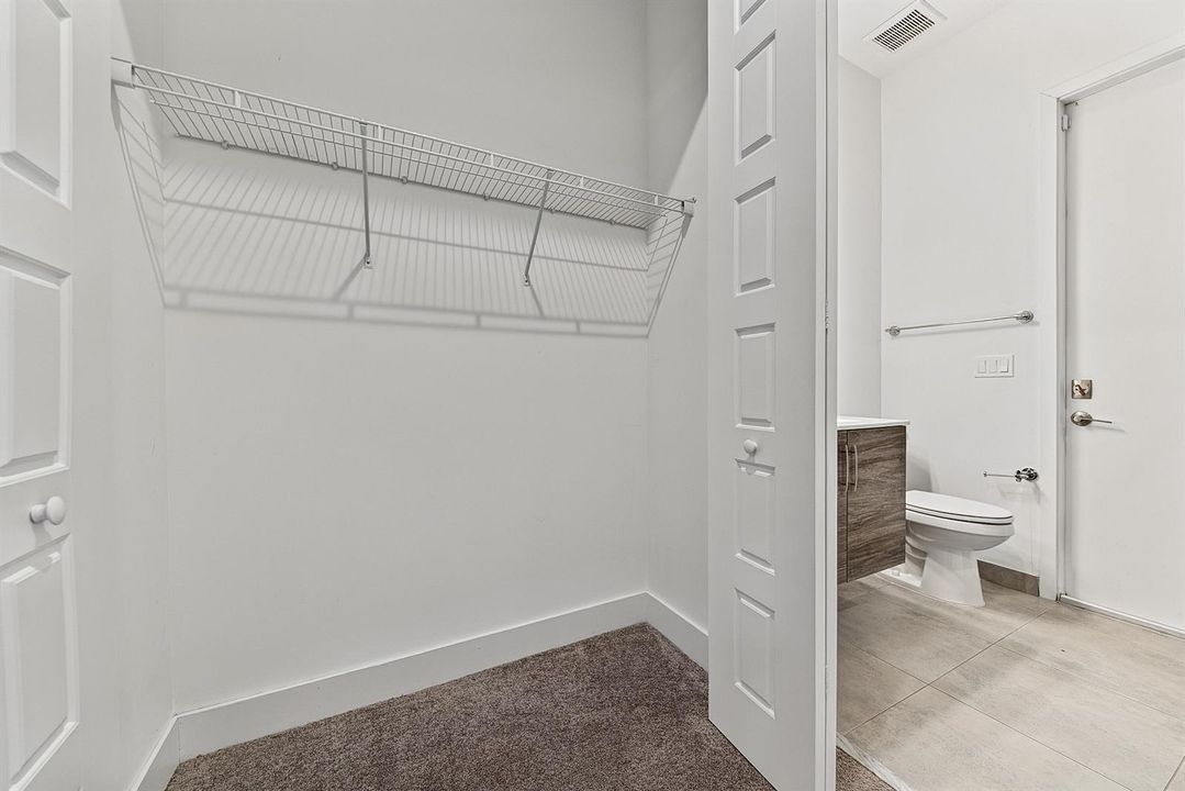 Downstairs Bedroom Closet