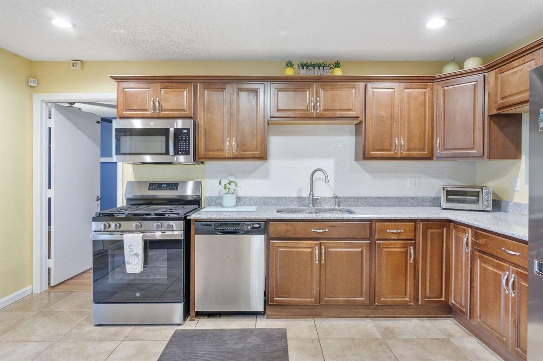 large kitchen