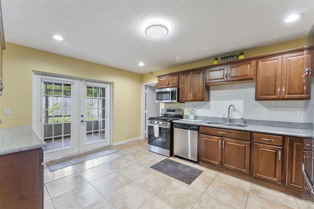 large kitchen