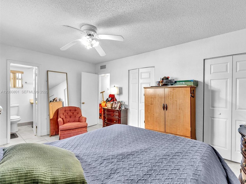 Alternate view of primary bedroom
