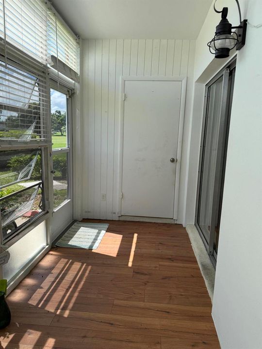 Lanai from the master bedroom