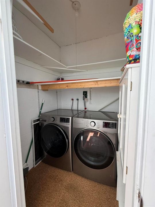 Laundry area