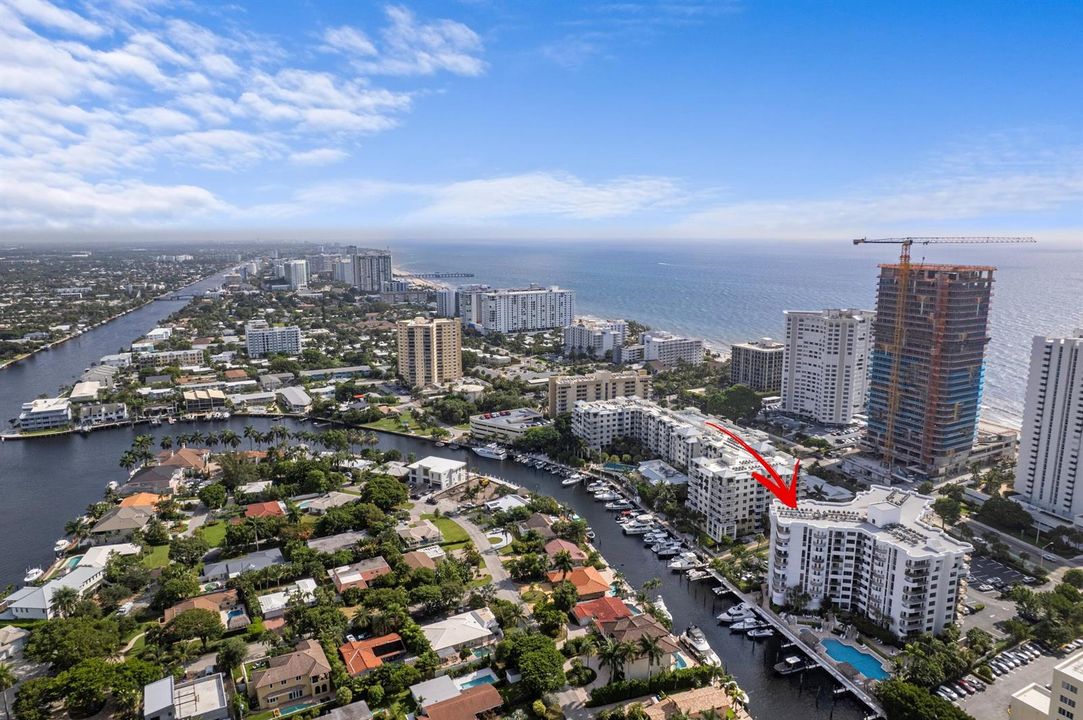 Aerial Neighborhood View
