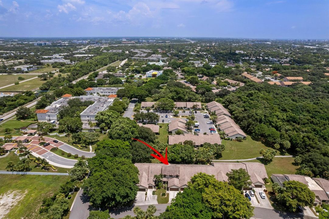Aerial Neighborhood View