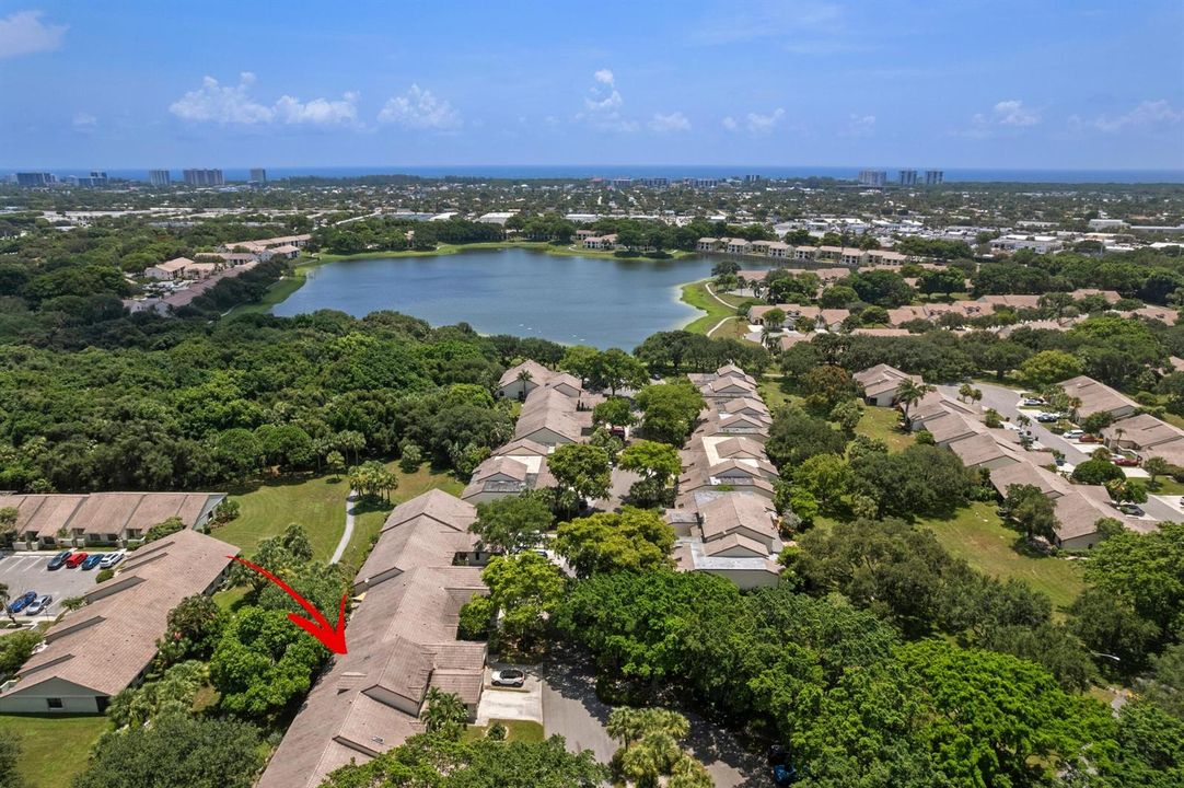 Aerial Neighborhood View