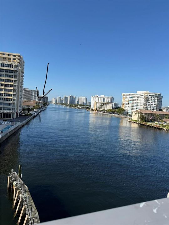Intracoastal View from Hallandale Bch Blvd Bridge