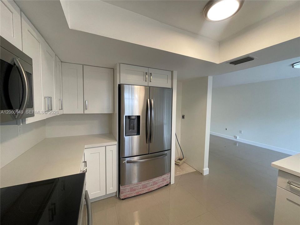 Washer & dryer installed but not pictured