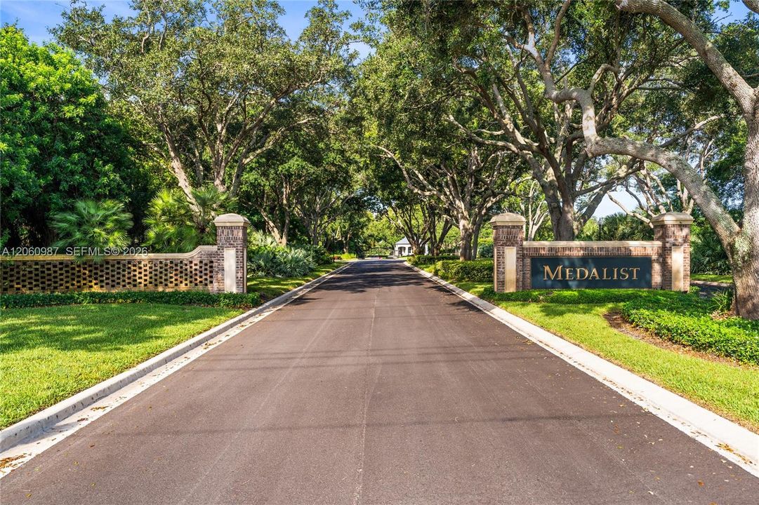 Medalist entrance