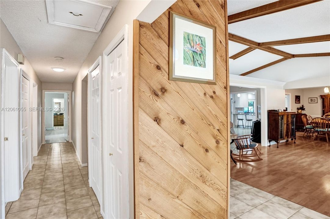 Hallway to all the bedrooms