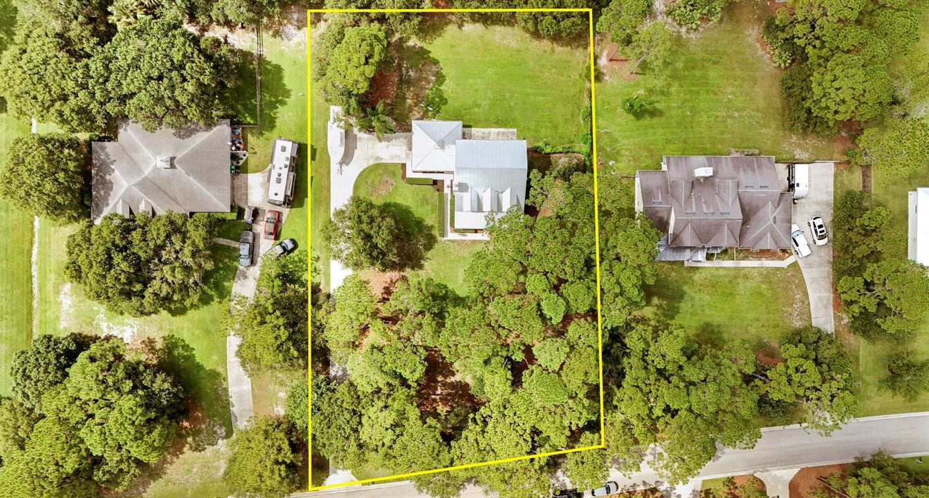 Aerial of Lot