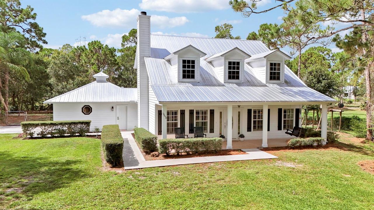 Aerial of House