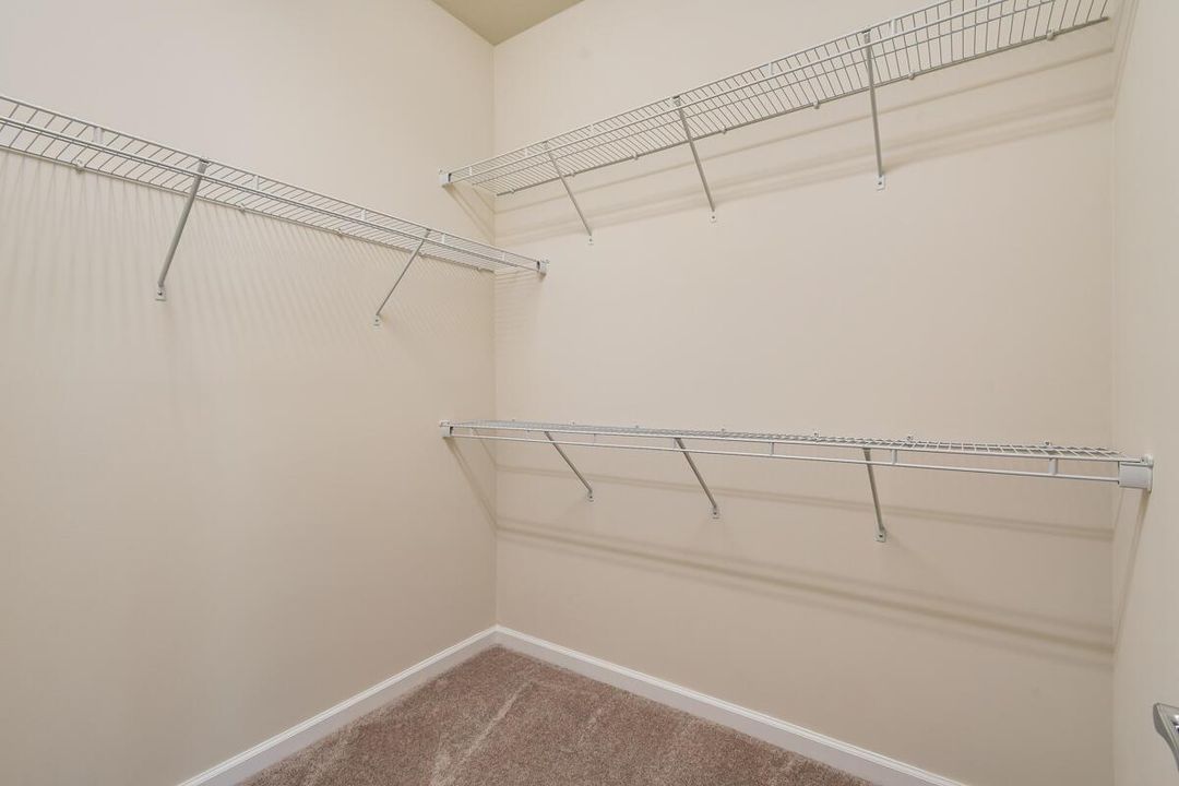 Primary Shelved Closet