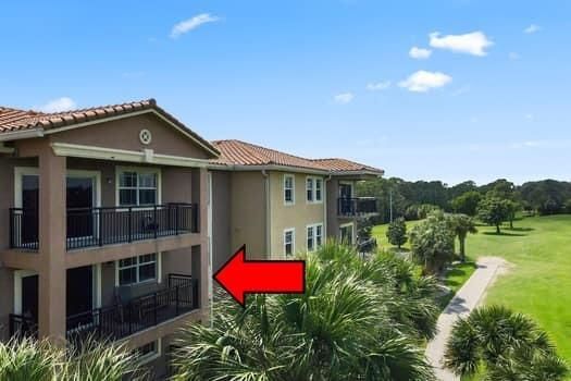 Linkside balcony