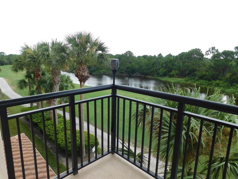 Balcony view to West