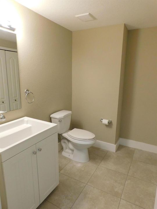 Half Bath with Laundry