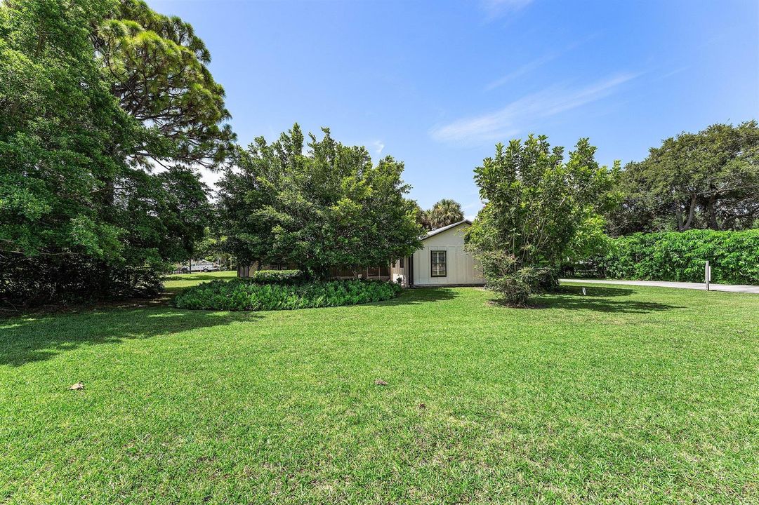 Rear of Property