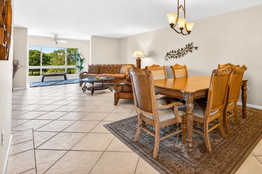 Open Living, Dining & Sunroom