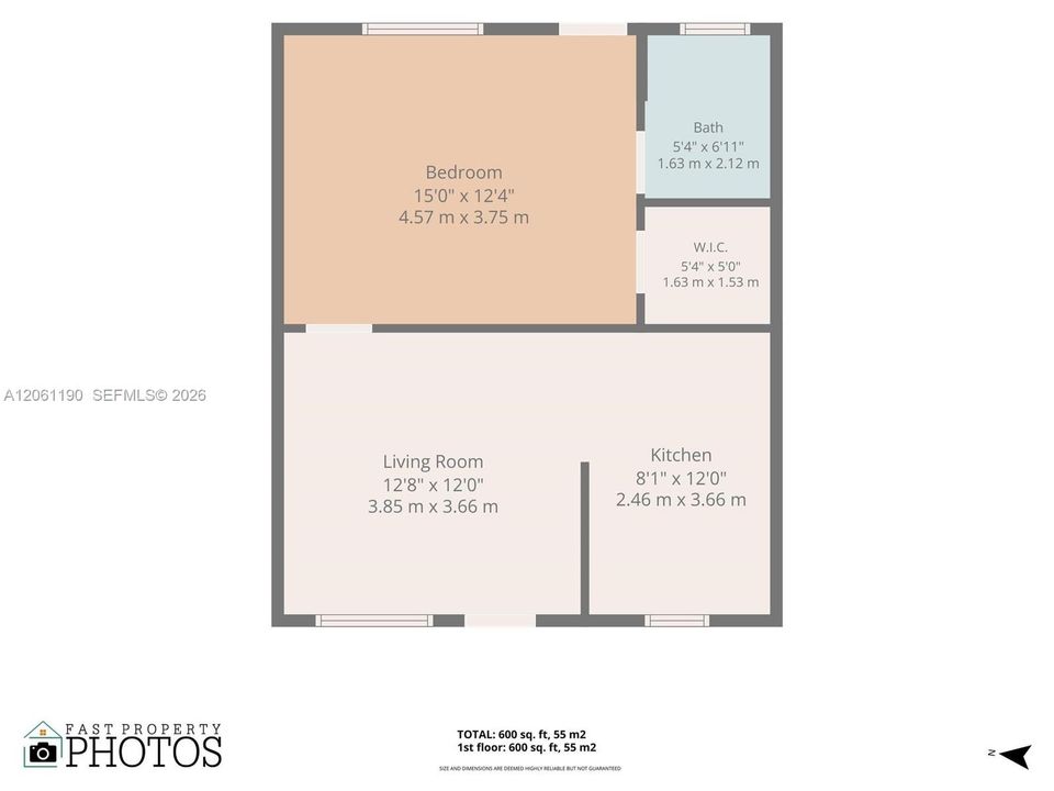 En Renta: $1,499 (1 camas, 1 baños, 4008 Pies cuadrados)
