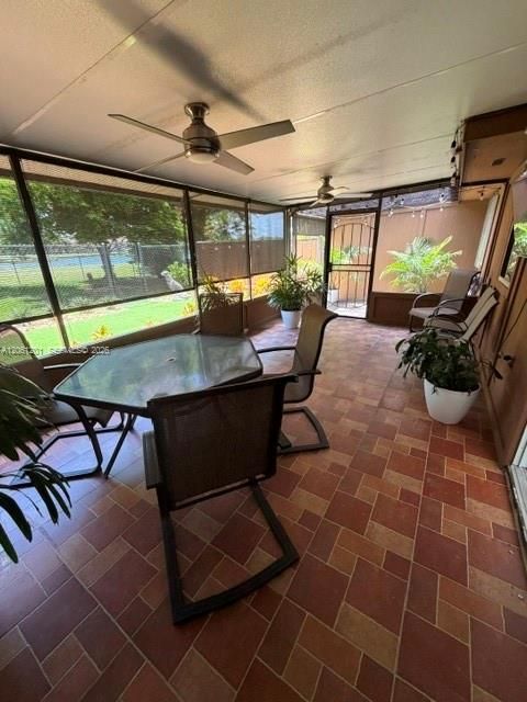 Covered patio