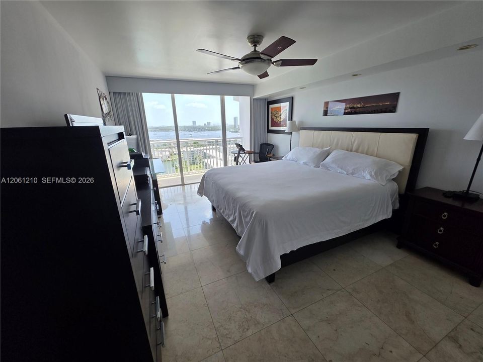 Master Bedroom with Balcony