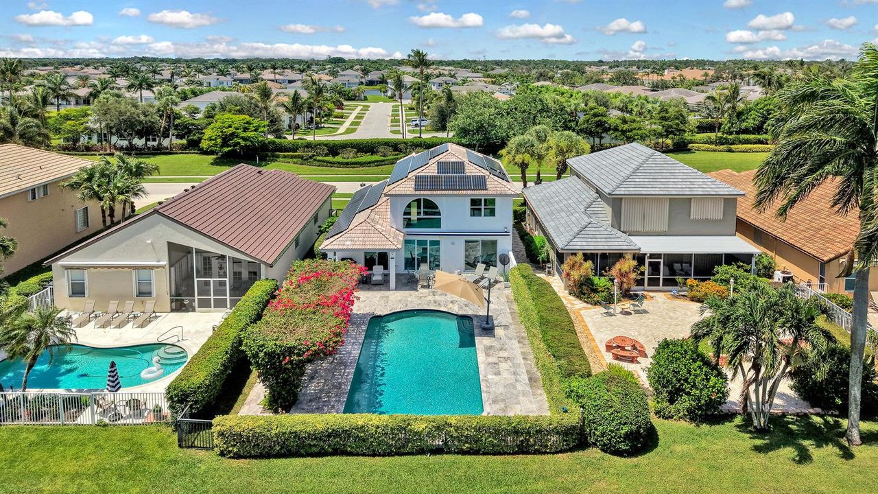 Aerial Backyard