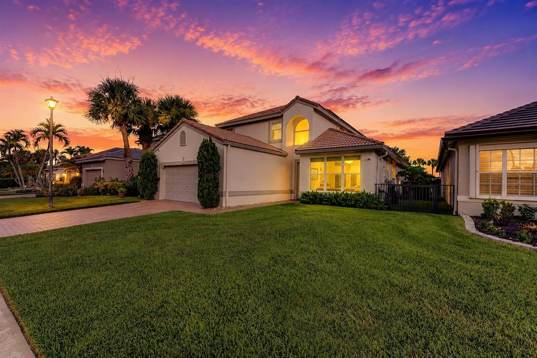 Twilight Front Lawn