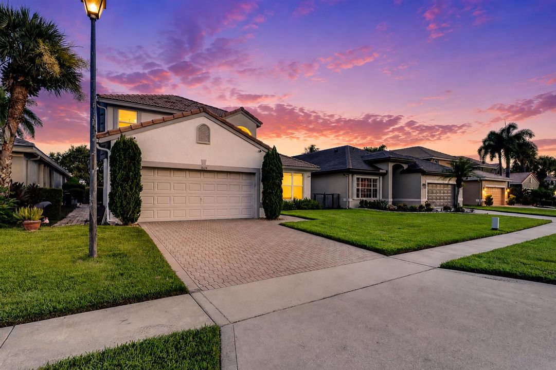 Twilight Driveway