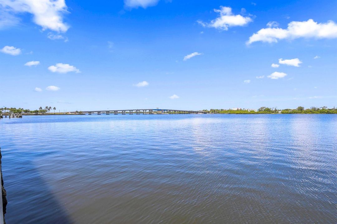 Cabana East View of Intracoastal Bridge