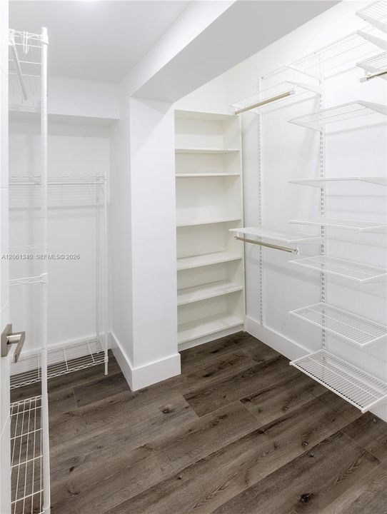 Closet in Primary Bedroom