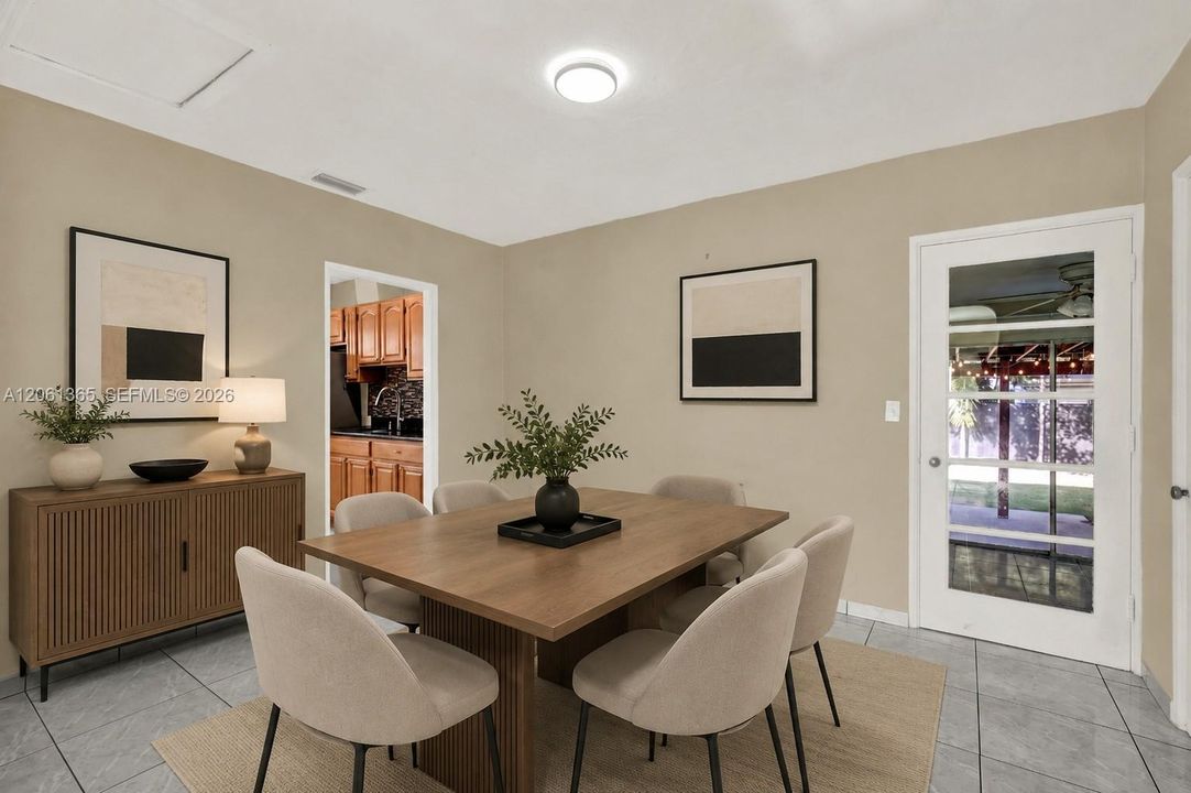 Virtually staged. Furnishings and decor are for illustrative purposes only.