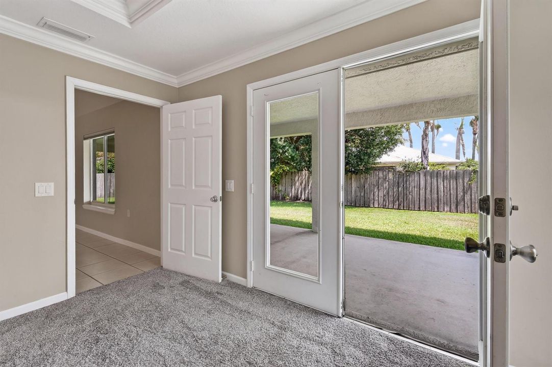 French Doors in Primary Suite