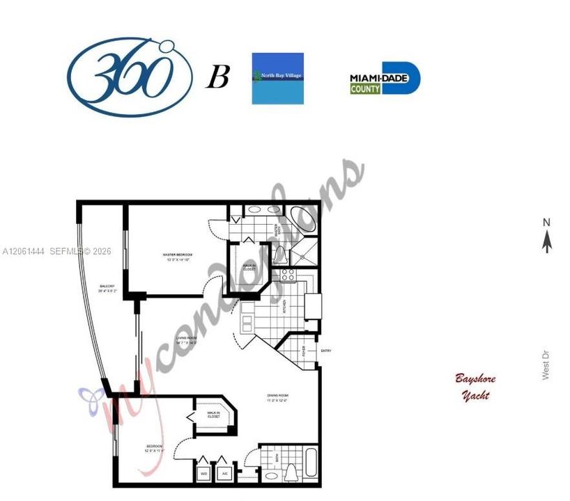 En Venta: $514,999 (2 camas, 2 baños, 1251 Pies cuadrados)