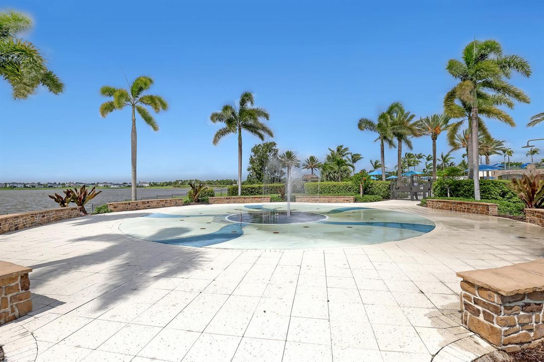 Fountain area