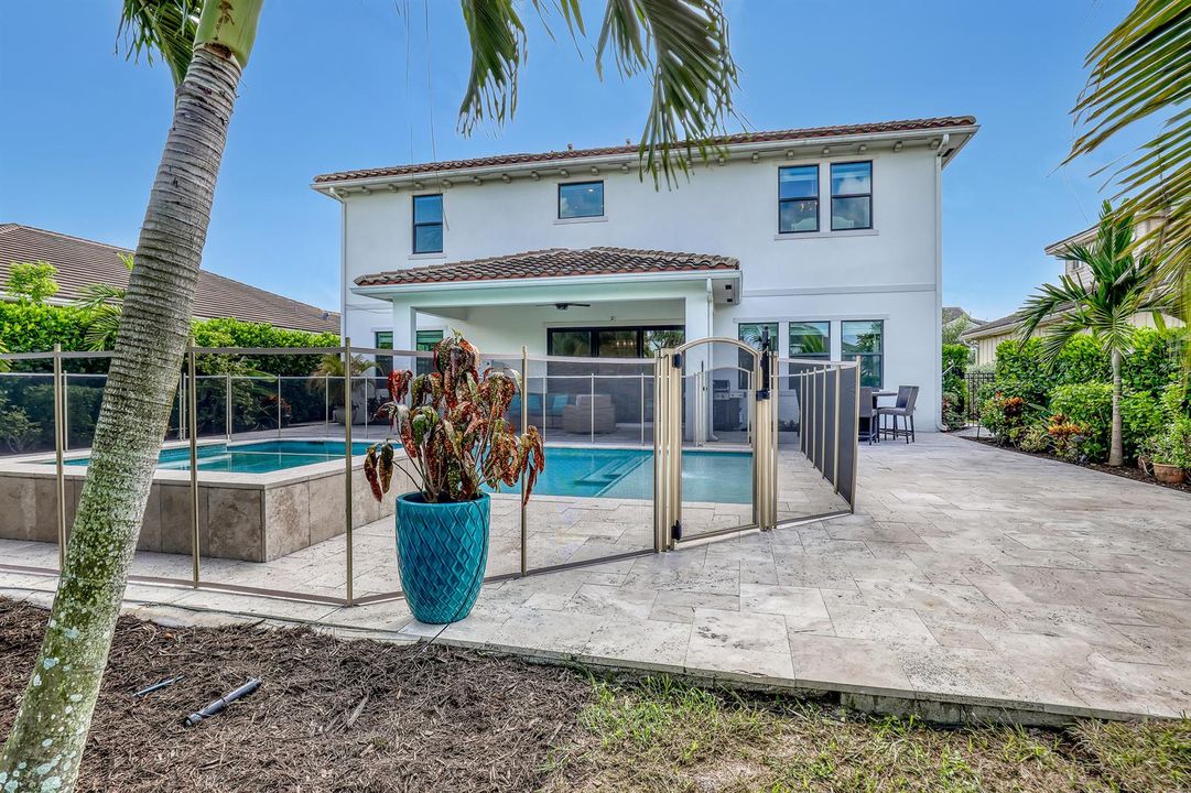 Back Exterior & Child Pool Fence