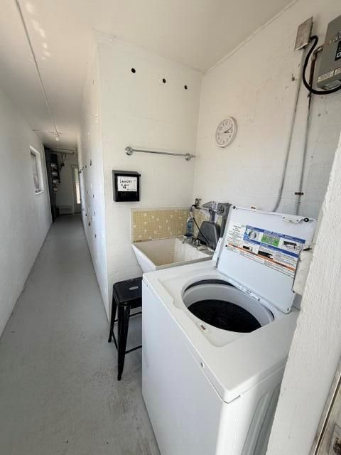 Community Laundry Outside Your Door