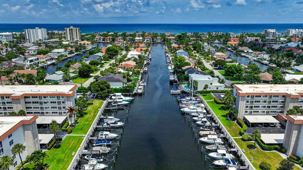 Aerial View Tropic Bay