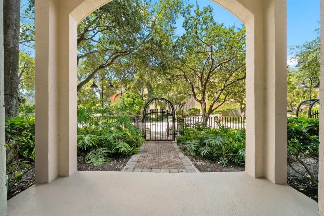 Private Patio & Gated Access