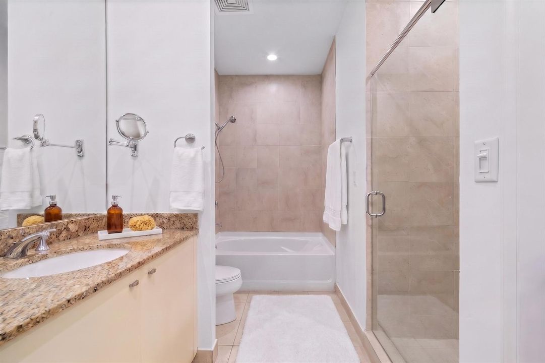Bathroom with Tub & Separate Shower