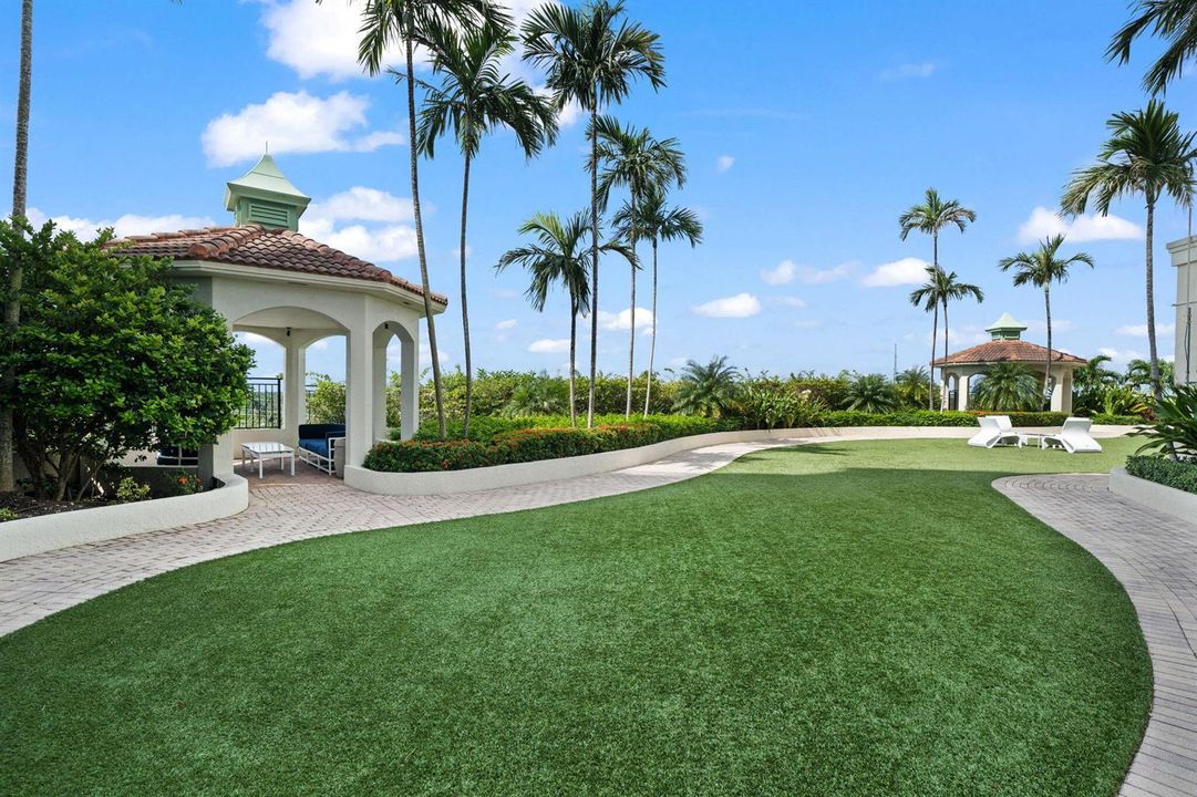 Poolside Green Space