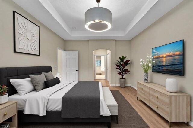 Master Bedroom Virtual Staged