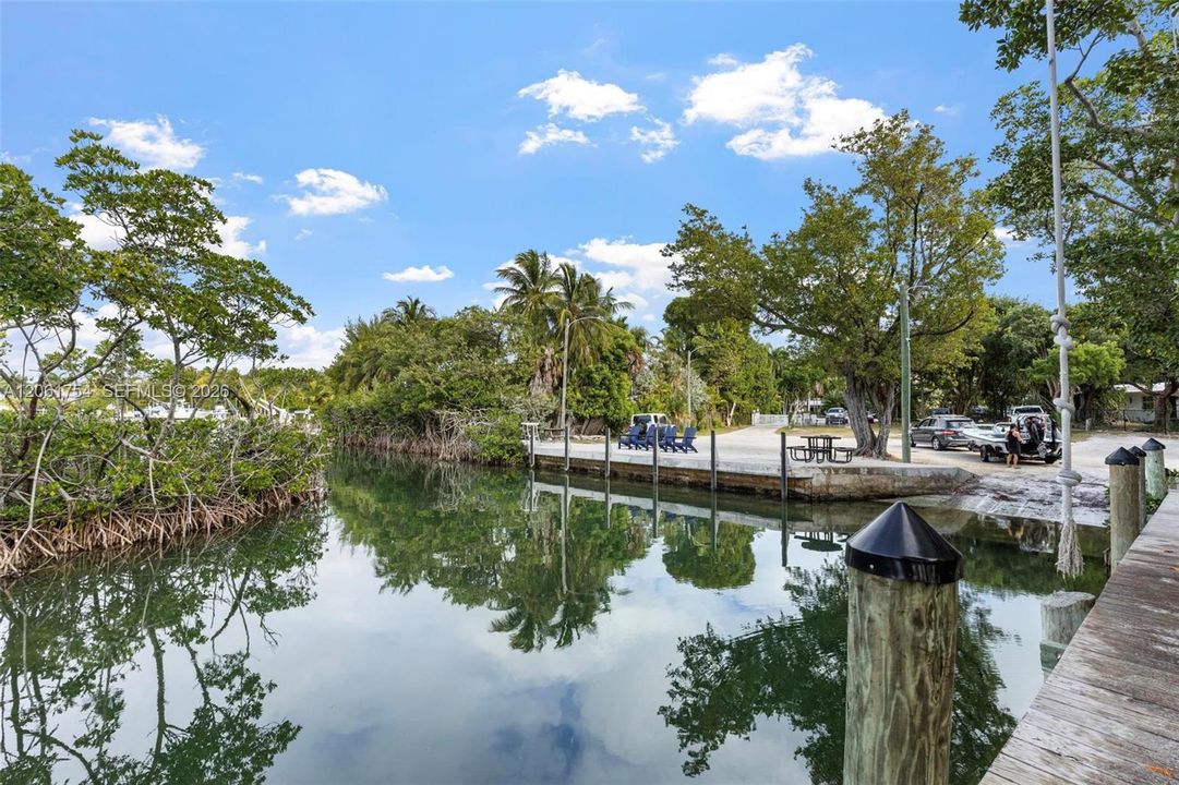 community recreation area/gated boat ramp