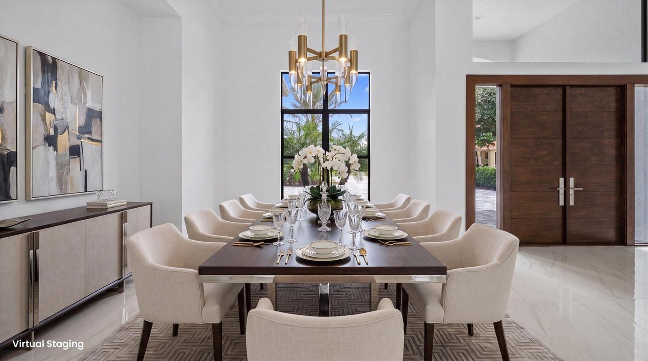 Dining Room-Virtual Staging