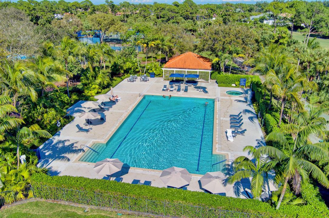 Breakers West Pool aerial